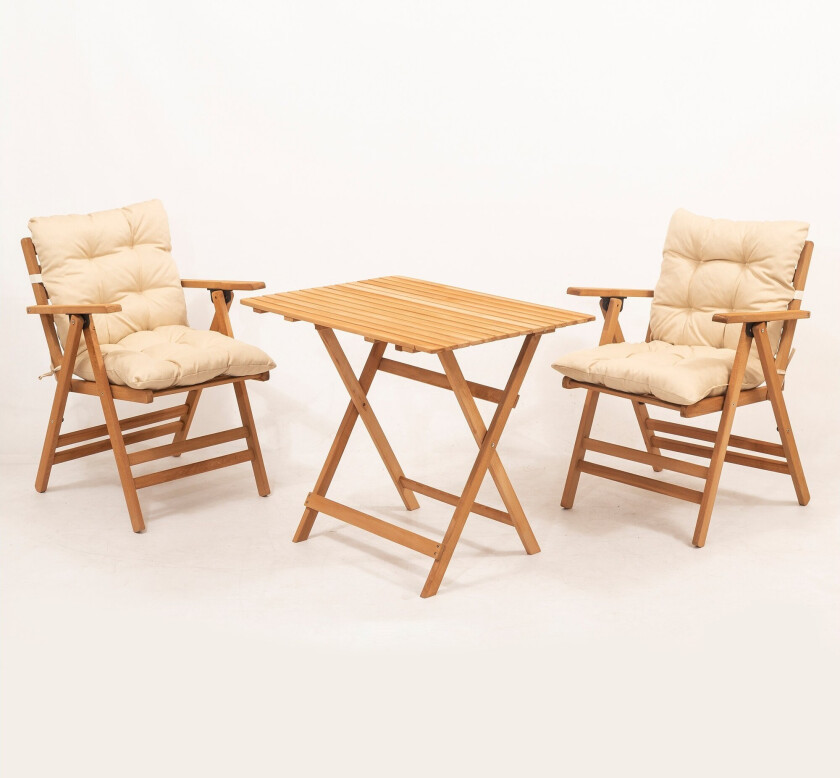 Bilde av Manvir Cafésett - Valnøtt