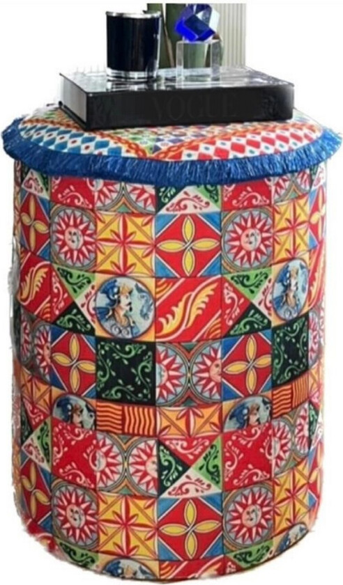 Multan Sittepuff 45 cm - Flerfarget
