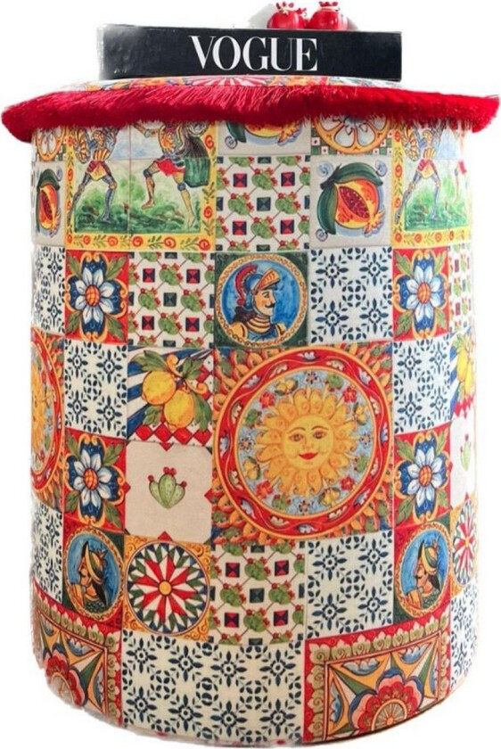 Multan Sittepuff 45 cm - Flerfarget