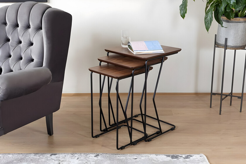 Retore Settbord - Valnøtt