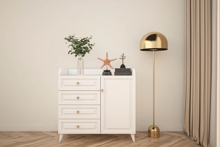 Mareo Kommode - Hvit