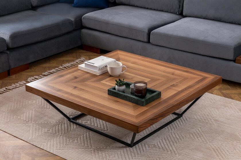 Ramba Sofabord 100 cm - Valnøtt