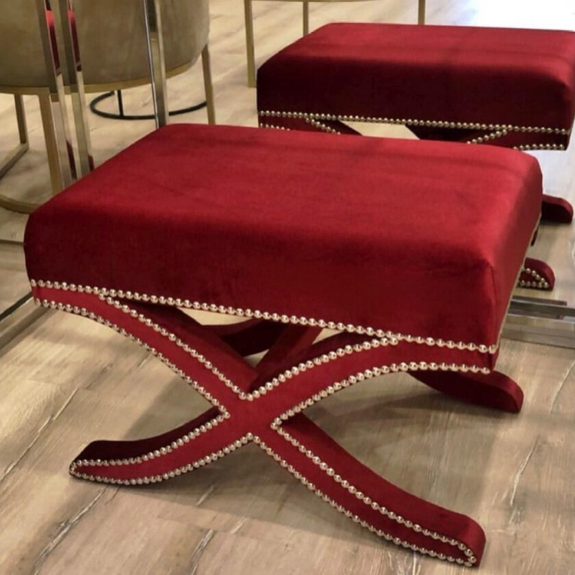Mursida Sittepuff 60 cm - Red