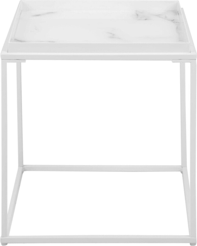 Bilde av Burwick Sidebord 42 cm - Hvit