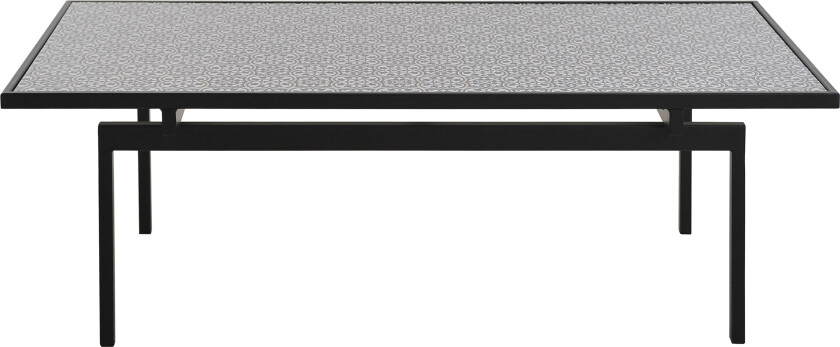 Birsay Sofabord 120 cm - Svart/Grå/Hvit