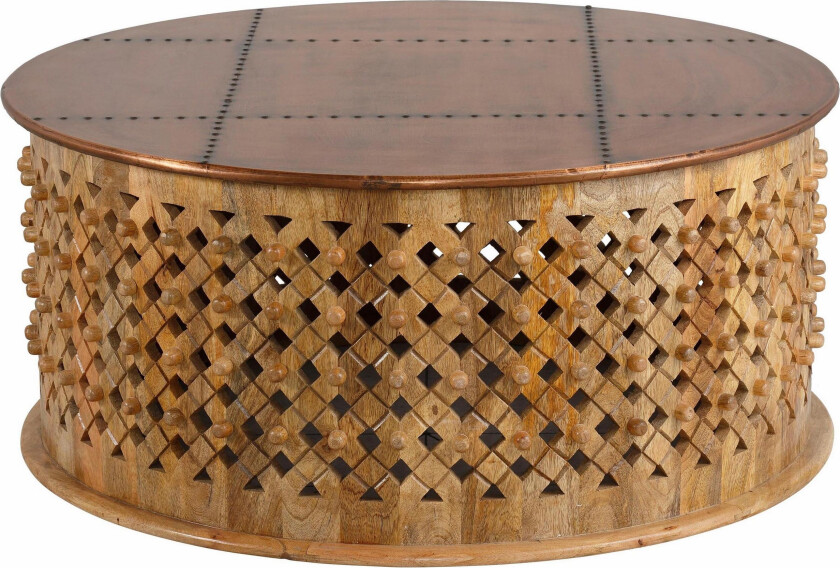 Cosette Sofabord 80 cm - Brun