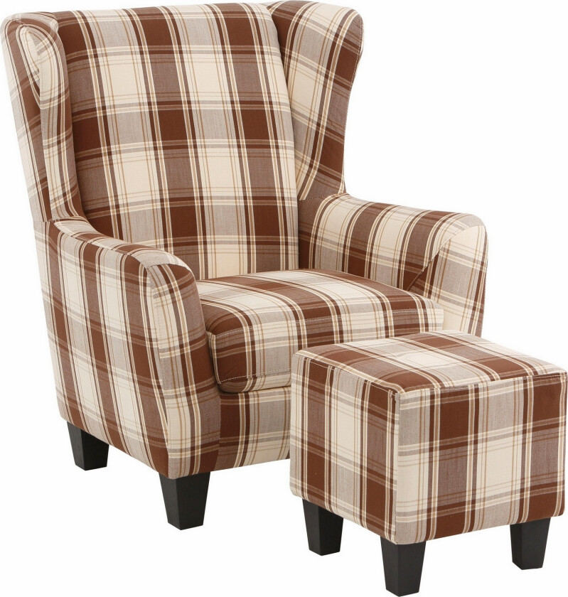 Silfa Lenestol - Brun/Beige