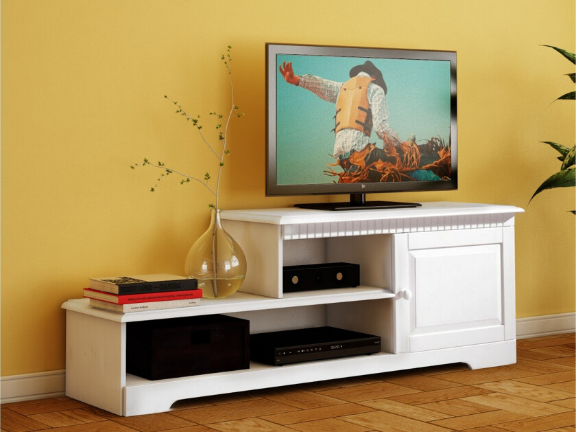 Marlies TV-benk 160x55 cm - Hvit