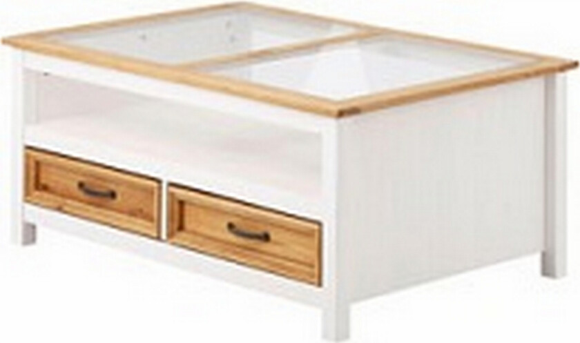 Purnima Sofabord 100 cm - Hvit