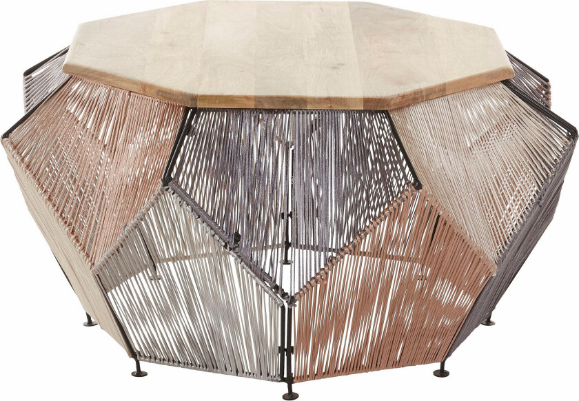 Batsheva Sofabord 90 cm Hexagon - MangoTre/Natur