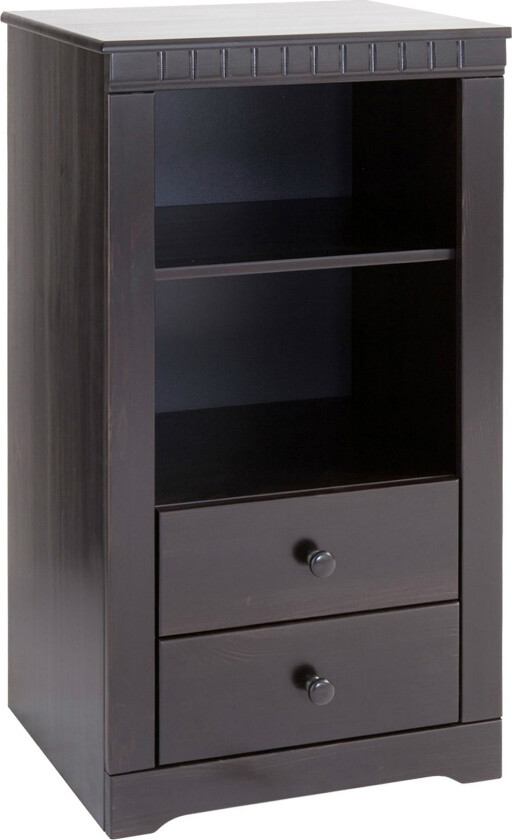 Sermaise nattbord 55 cm - Svart
