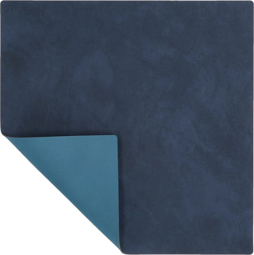Lind DNA Nupo spisebrikke square vendbar S 1 stk. Midnight blue-petrol