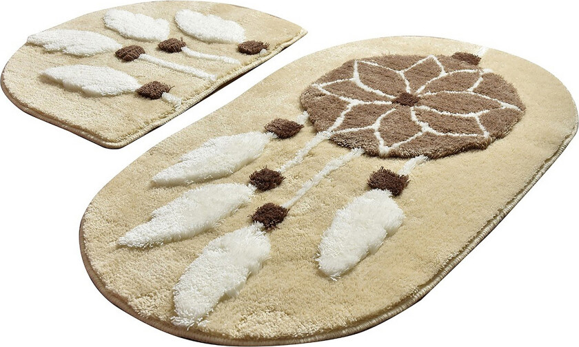 Chilai Home Badematte Sett med 2 - Multi