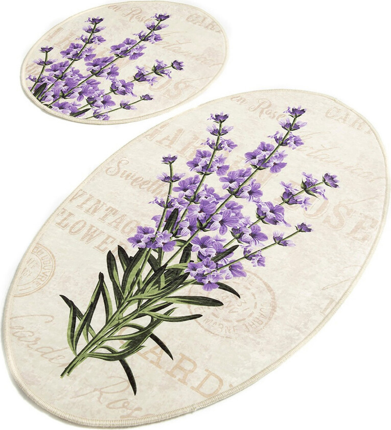 Chilai Home Badematte Sett med 2 - Multi
