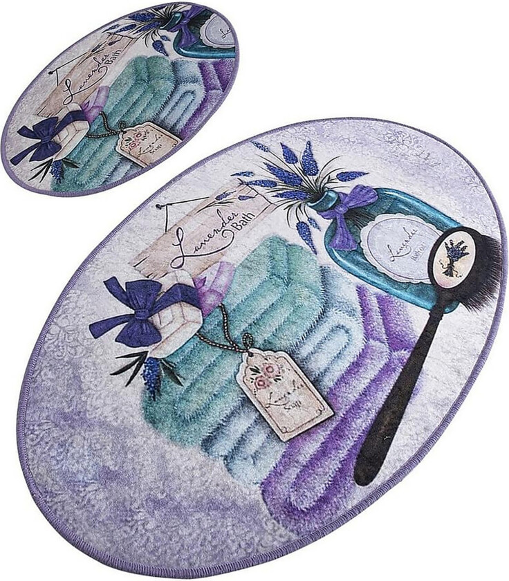 Chilai Home Badematte Sett med 2 - Multi