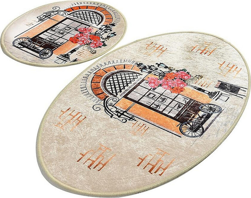 Chilai Home Badematte Sett med 2 - Multi