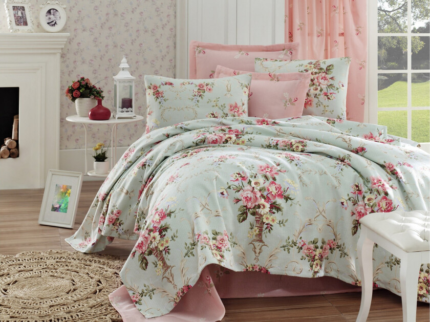 EnLora Home Sengeteppe 160x235 cm - Mint