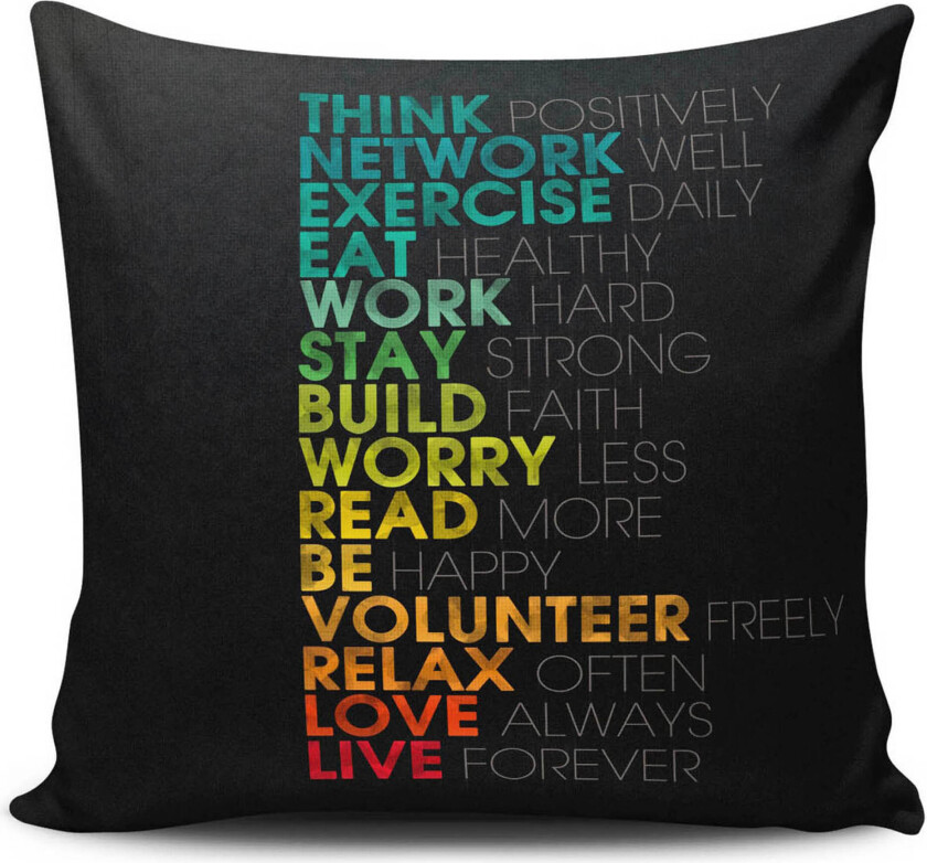 Cushion Love Putetrekk 45x45 cm - Multi
