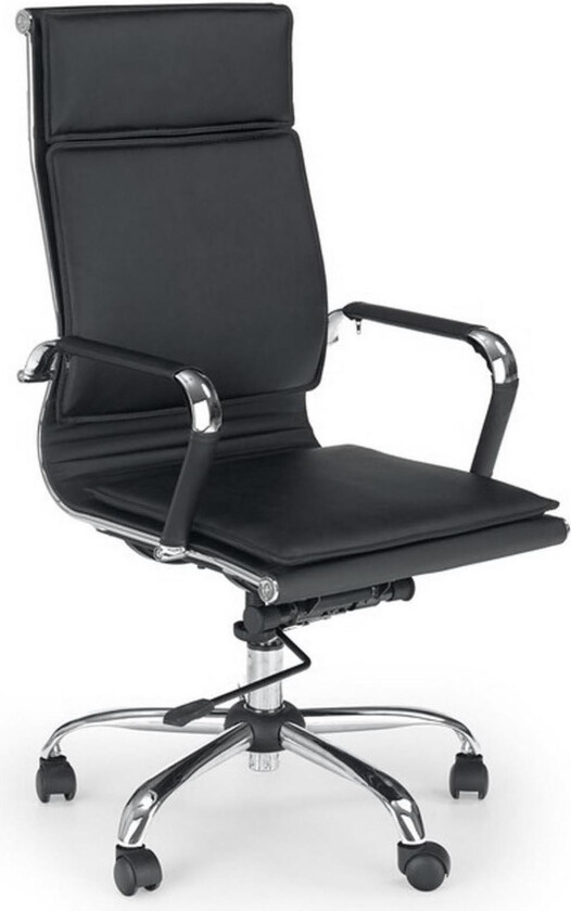 Carbo Kontorstol Kunstlær - Svart