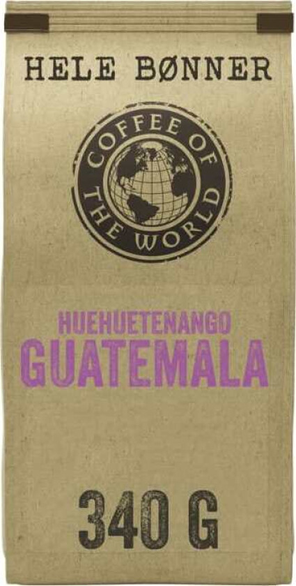 Huehuetenango Guatemala Hele Bønner 340g