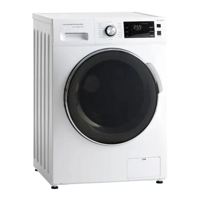 Scandomestic Vaskemaskin I Hvit 1400 Omdr 8 Kg Wah 2908 W