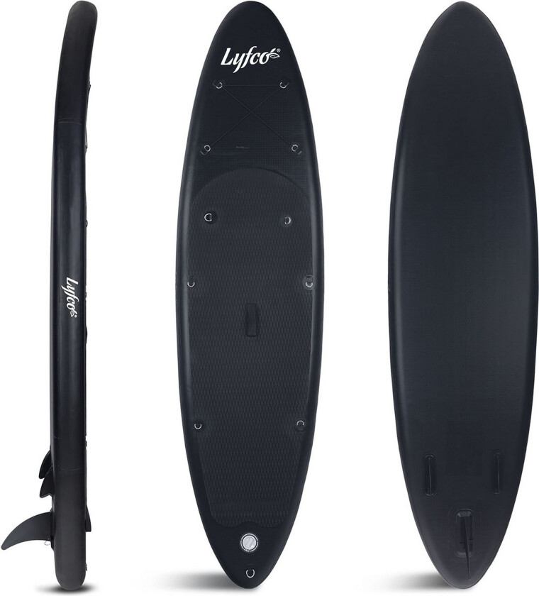 Lyfco SUP-brett 3m med sete Svart - Lyfco