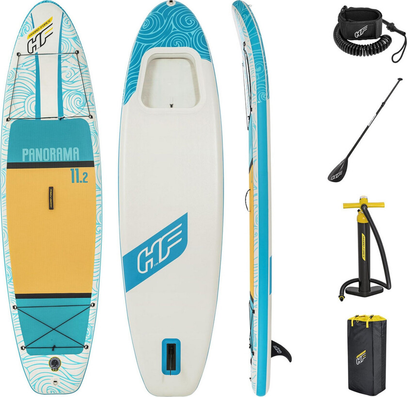 HYDRO-FORCE™ Panorama SUP-brett 3,4m Blå - Bestway