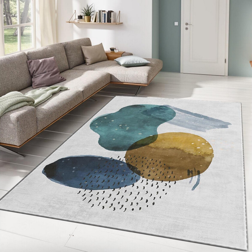 Rainy Wiltonteppe 120x180 cm Rektangulær - Flerfarget