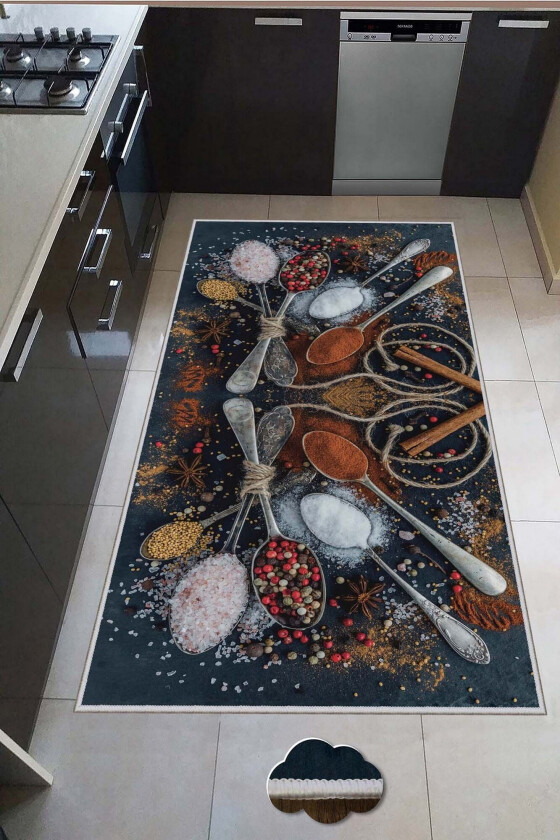 Bilde av Nobuyasu Wiltonteppe 80x50 cm Rektangulær - Flerfarget