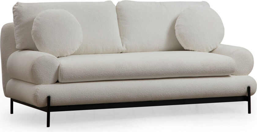 Cassius Sofa 2-seter - Hvit
