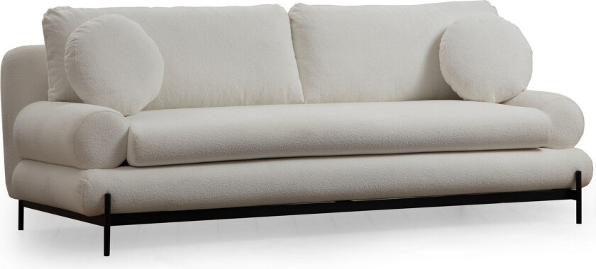 Cassius Sofa 3-seter - Hvit