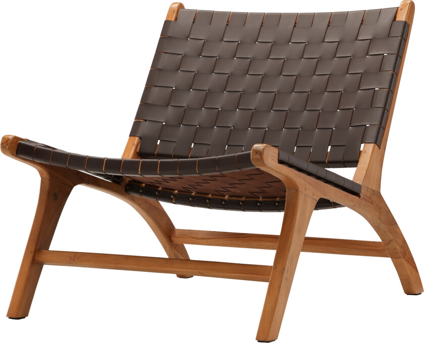 Rike Loungelenestol Brun/Beige - Vind
