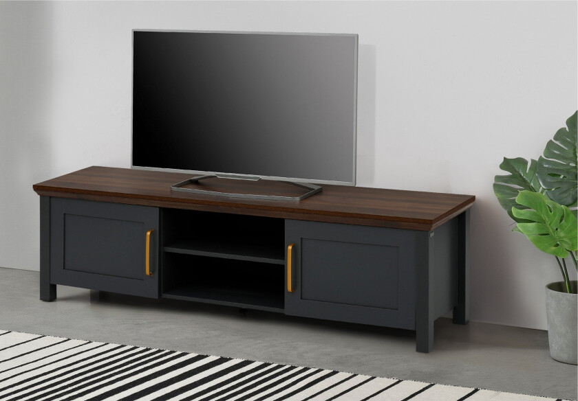 Juntolah Tv-benk 160x39 cm - Svart