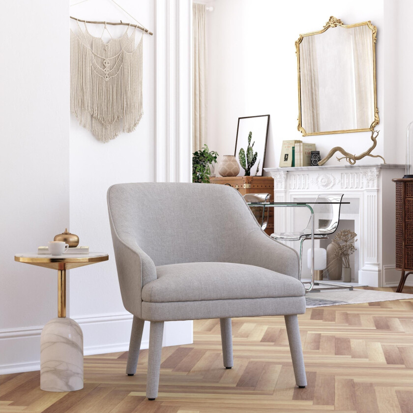 Mr. Kate Lenestol Lysegrå - Dorel Home