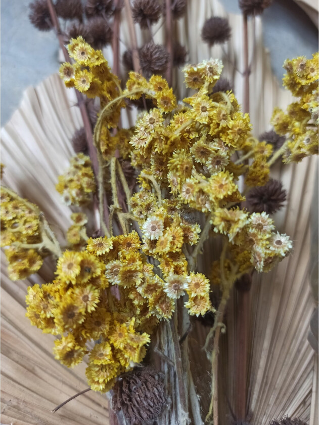 Poster Bouquet 30x40 cm - Grønn/Gul