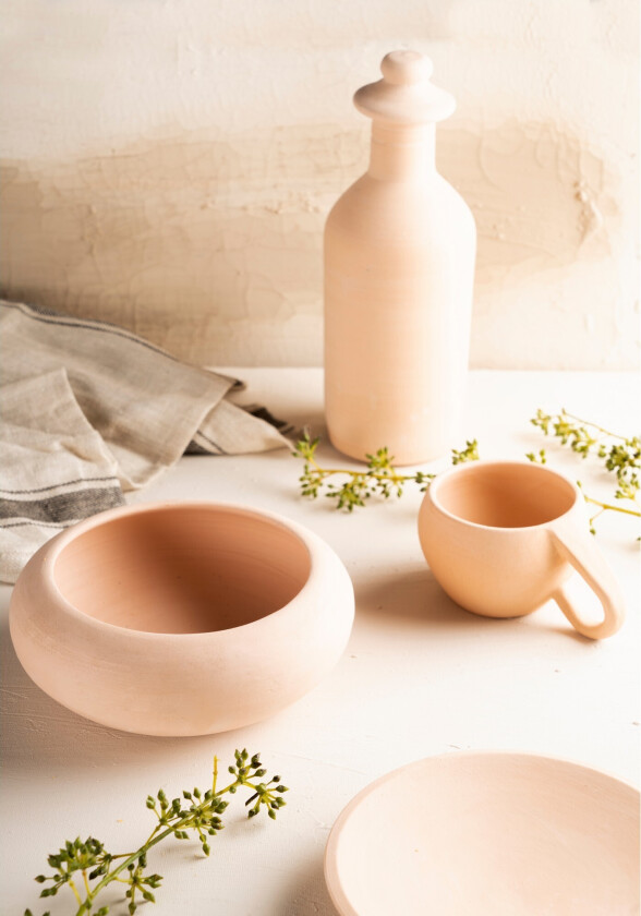 Poster Ceramics 70x100 cm - Beige