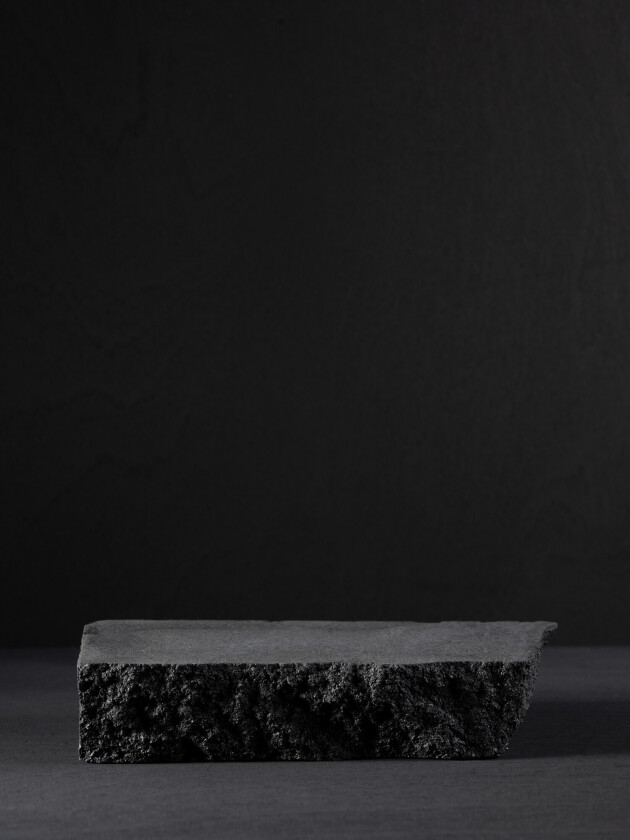 Poster Black rock 30x40 cm - Svart