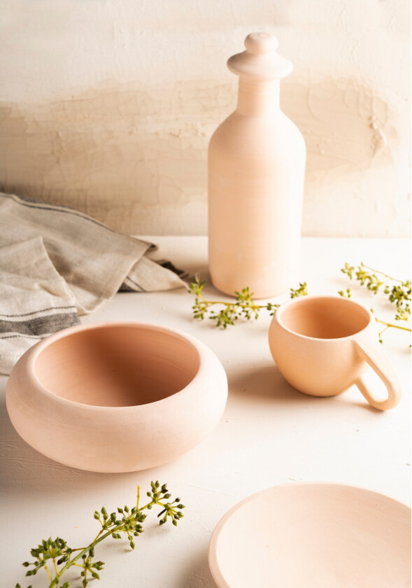 Poster Ceramics 21x30 cm - Beige