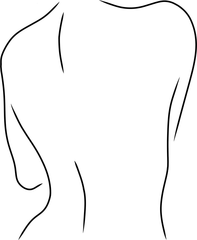 Poster Women 30x40 cm - Svart/Hvit