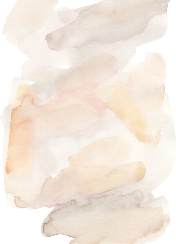 Poster Water color 30x40 cm - Beige