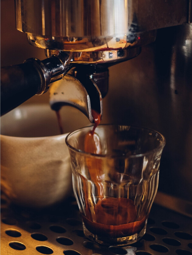 Poster Barrista 30x40 cm - Brun