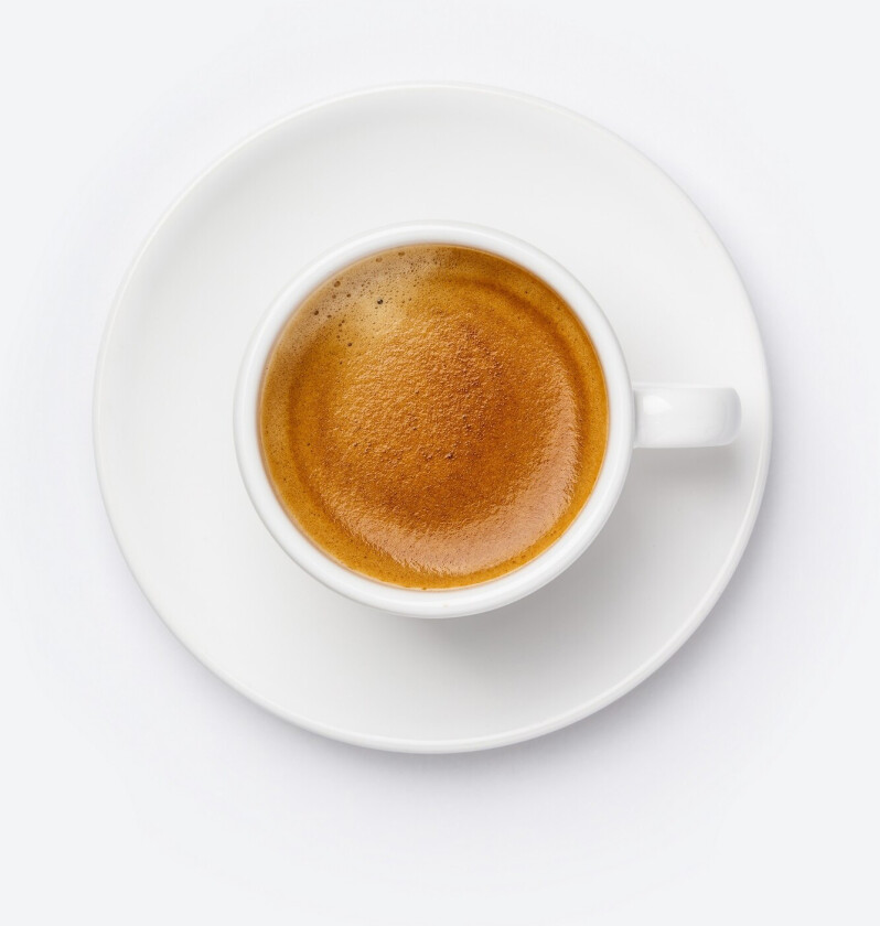 Poster Skimmed coffee 30x40 cm - Brun/Hvit