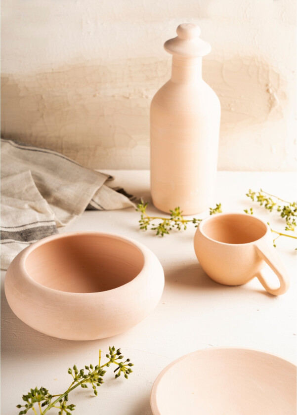 Poster Ceramics 50x70 cm - Beige