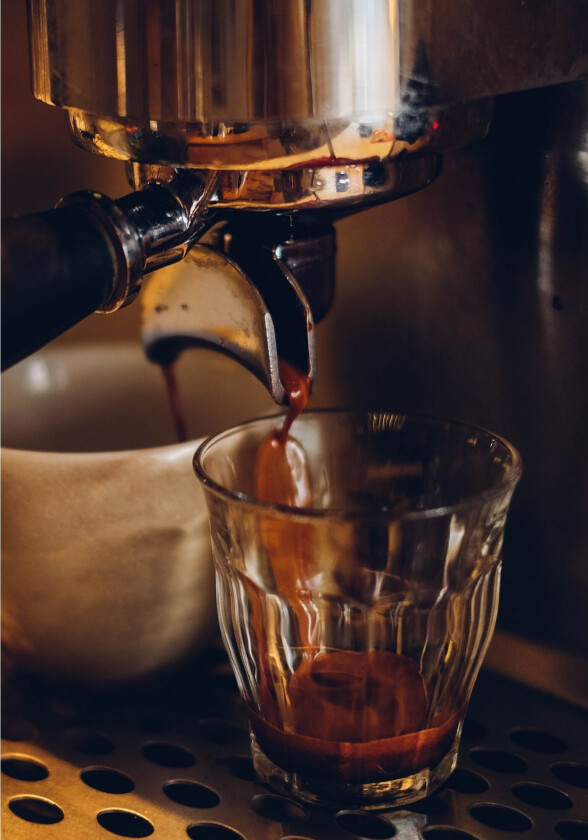 Poster Barrista 70x100 cm - Brun