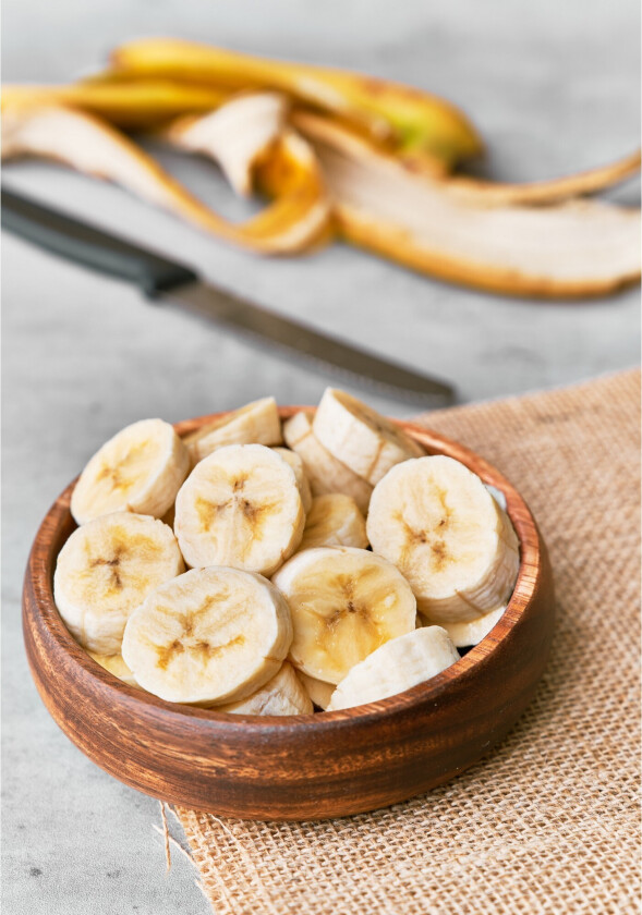 Poster Banana 70x100 cm - Gul