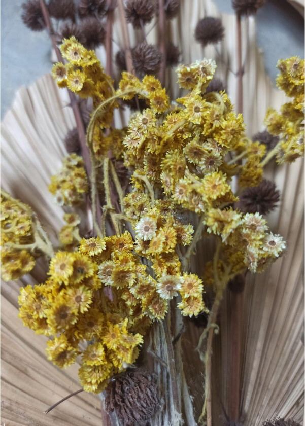 Poster Bouquet 50x70 cm - Grønn/Gul