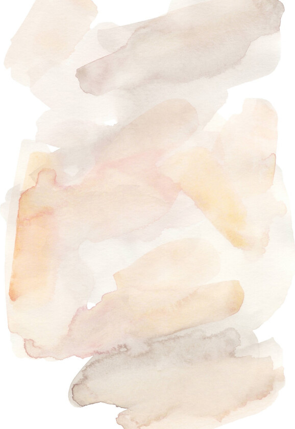 Poster Water color 50x70 cm - Beige