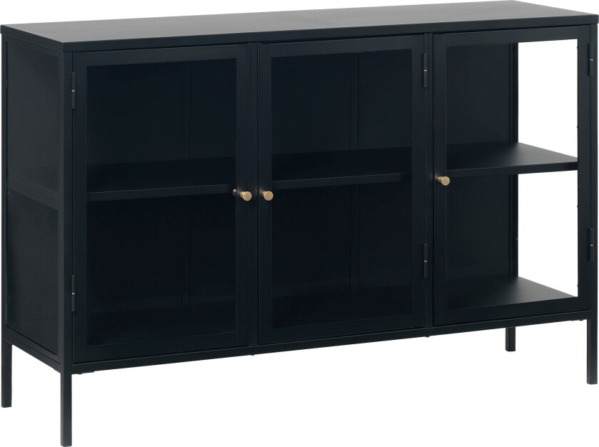 Umbri Sideboard 3 delar 132 cm - Svart