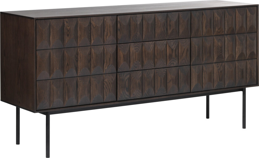 Merciat Sideboard 3 delar 160 cm - Brun