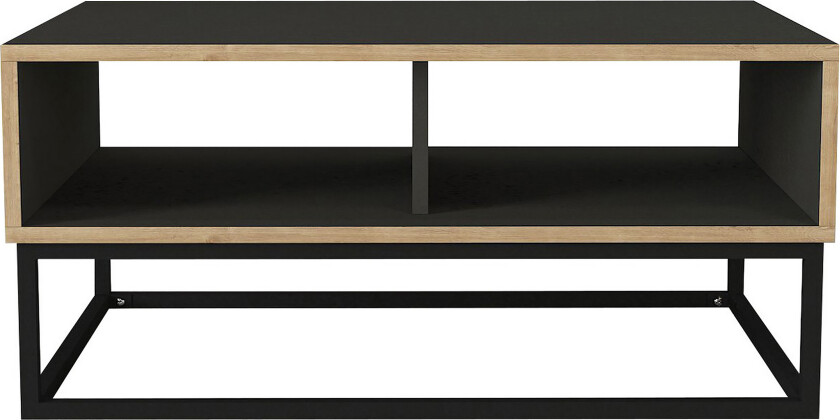 Lemelerveld Sofabord 90 cm - Natur / Antrasitt